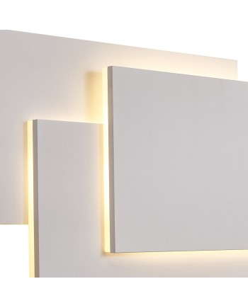 TAHITI XL * APLIQUE GRANDE LED CUADRADOS 36W - BLANCO - 3000K